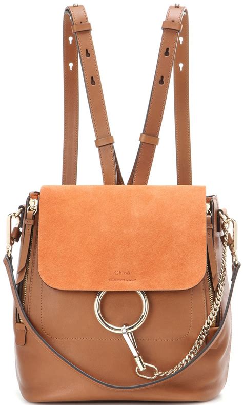 chloe mini faye backpack replica